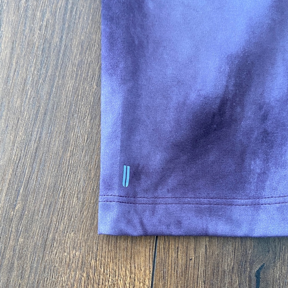NOBULL High Rise Crop Training Tight Women’s Small Purple Tie Dye Performance Ac - Picture 2 of 5